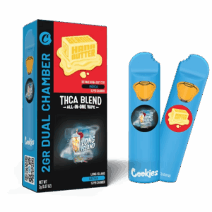 Cookies 2G THC-A Dual Chamber Vape Berniehana Butter - Indica & Long Island - Sativa