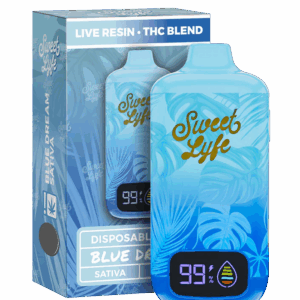 7.5ML Disposable - Live Resin • THC Blend - Blue Dream - Sativa