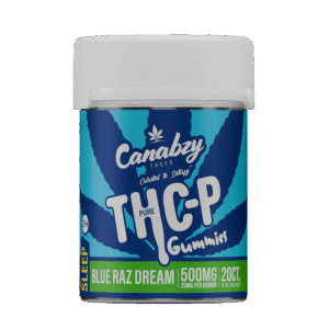 Canabzy THC-P Pure Gummies 500mg 20ct - Blue Raz Dream