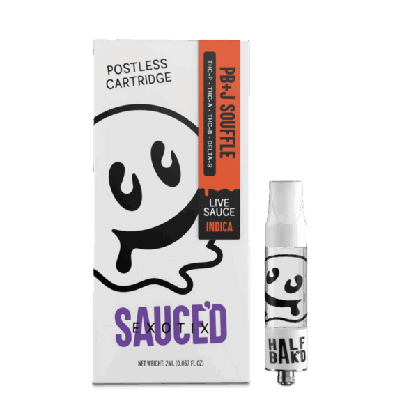 Halfbak´d PB & J Souffle | 2G Indica Cartridge