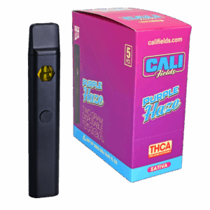 Cali Fields 2 Gram THC-A Disposable Vape Purple Haze (Sativa)