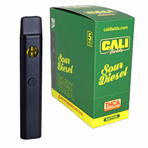 Cali Fields 2 Gram THC-A Disposable Vape Sour Diesel (Sativa)