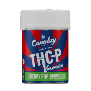 Canabzy THC-P Pure Gummies 500mg 20ct - Cherry Pop