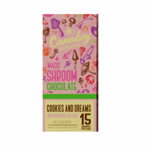 Canabzy Chocolate Magic Shroom 50g - Cookies and Dreams