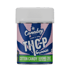 Canabzy THC-P Pure Gummies 500mg 20ct - Cotton Candy