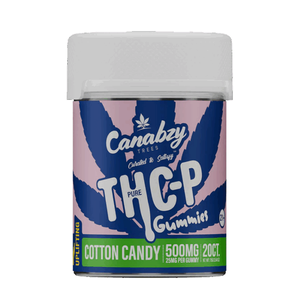 Canabzy THC-P Pure Gummies 500mg 20ct - Cotton Candy
