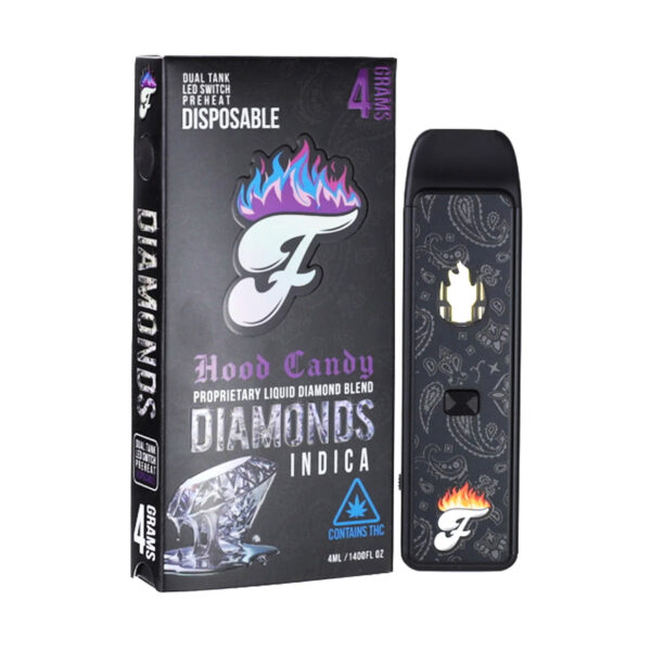 Fuego Liquid Diamond Blend Disposable 4g - Hood Candy