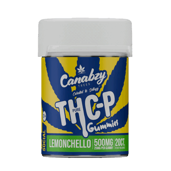 Canabzy THC-P Pure Gummies 500mg 20ct - Lemonchello