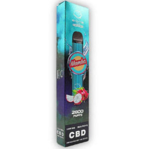 THE BOMB LUX DISPOSABLE 100% CBD VAPE 0% THC - MAMBA