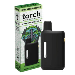 Mind Melt Mushroom Kiwi Kaleidoscope Indica Torch THCA Disposable Vape Pen 3.5g