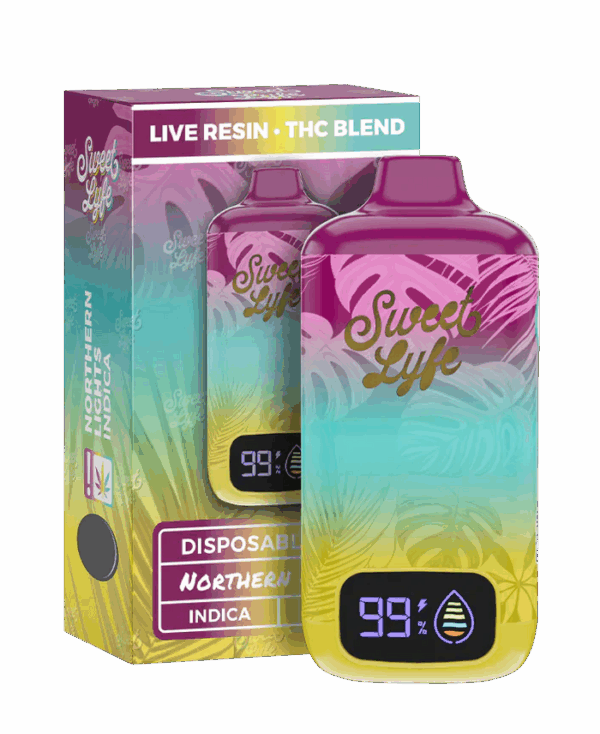 7.5ML Disposable - Live Resin • THC Blend - Northern Lights - Indica