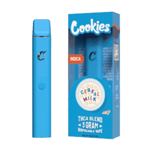 Cookies THC-A Blend Disposable vape 3G Cereal Milk Indica