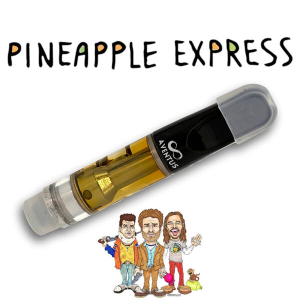THC PINEAPPLE EXPRESS SATIVA Full Spectrum 510 Thread Vape Cartridge 1000mg 1 gram - Image 2