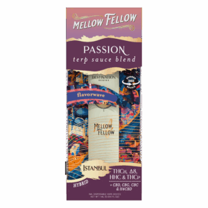 Mellow Fellow Passion Blend - Terp Sauce 1ml Disposable Spinner Vape - Flavorwave (Hybrid)