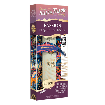 Mellow Fellow Passion Blend - Terp Sauce 1ml Disposable Spinner Vape - Flavorwave (Hybrid) - Image 2