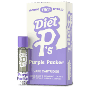 Pushin P’s Diet P’s THC-P Cartridge 1g - Purple Pucker (Hybrid)