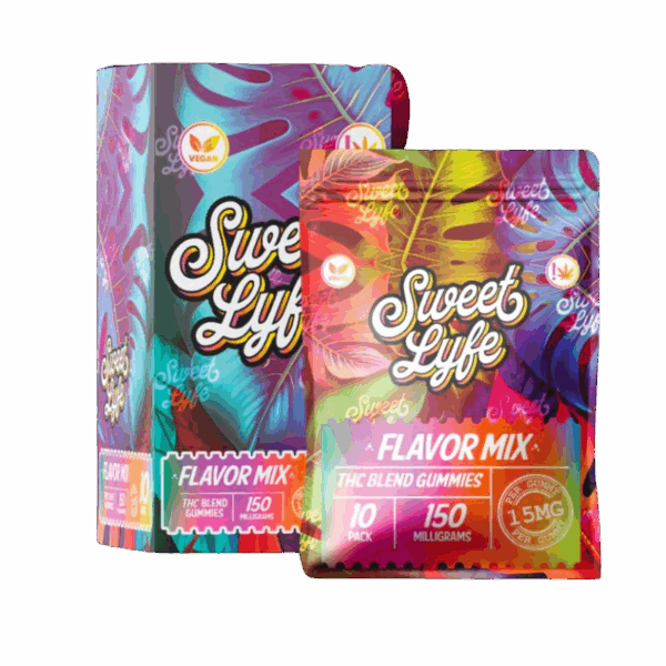Flavor Mix THC Gummies - 10 Count | 150mg THC Blend