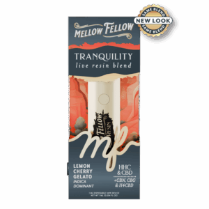 Mellow Fellow Recover Blend - Live Resin 1ml Disposable Vape - Zoap (Indica Dominant)