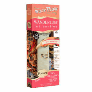 Mellow Fellow Wanderlust Blend - Terp Sauce 1ml Disposable Spinner Vape - Star Monkey (Indica)