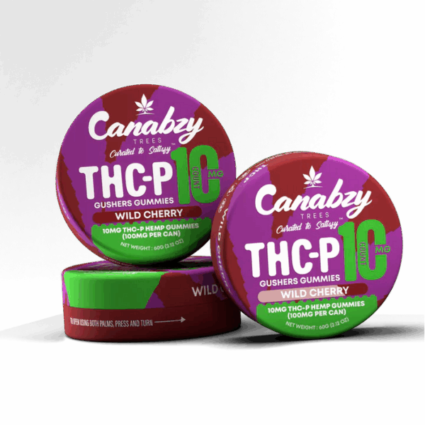 Canabzy THC-P Gushers Gummies 10ct - Wild Cherry - Image 2