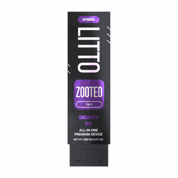 LITTO All in One Device ZOOTED - Sativa - THC-P - Sour Poison - 2G