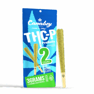 Canabzy THC-P Preroll 3G 2ct - Blue Cherry Gelato - Indica