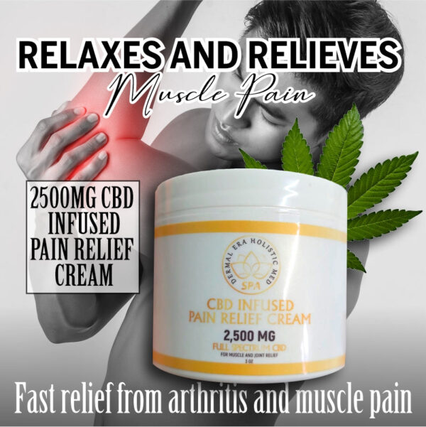 CBD INFUSED PAIN RELIEF CREAM - Image 2