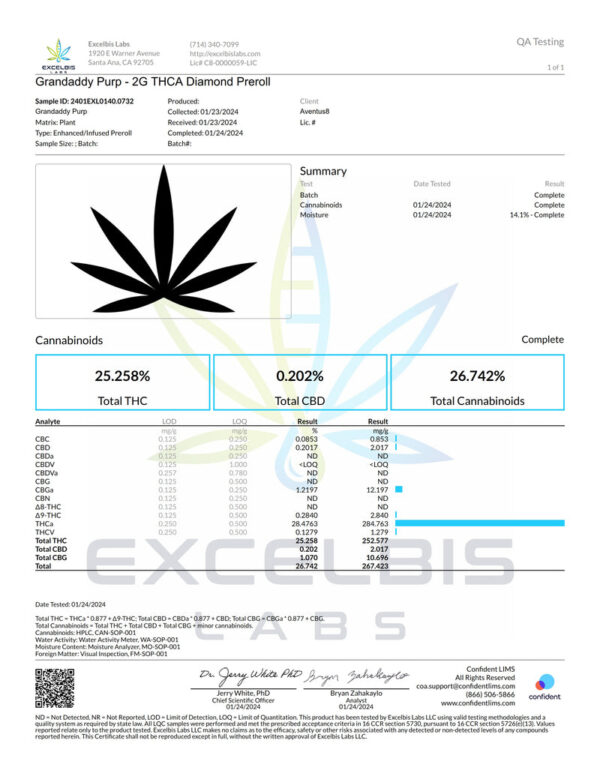 STRIKE DIAMOND 2G PRE-ROLL HYBRID RUNTZ - Image 2