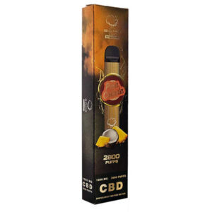 The Bomb Lux disposable 100% CBD Vape 0% THC - Pina Colada