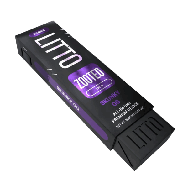 LITTO All in One Device ZOOTED - Sativa - THC-P - Sour Poison - 2G - Image 2