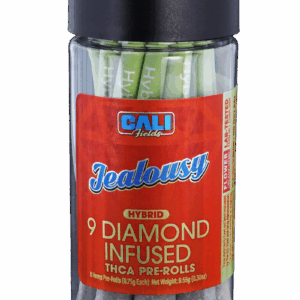 Cali Fields — Jealousy Diamond Infused THCA Pre-Rolls (Hybrid)