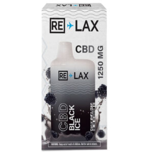 RE-LAX CBD Vape Pen 1250mg Disposable 5000 Puffs - BLACK ICE