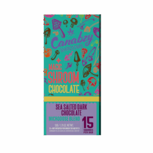 Canabzy Chocolate Magic Shroom 50g - Sea Salted Dark Chocolate