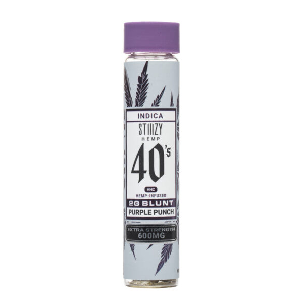 STIIIZY Hemp 40's Blunt - 2 Gram, Purple Punch - Indica